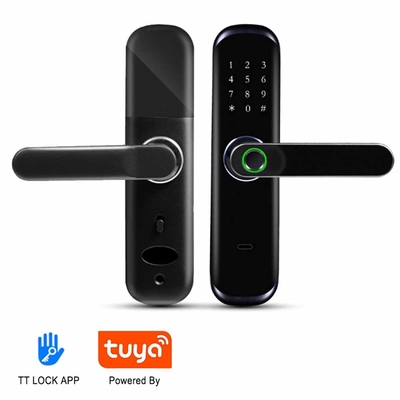 Het biometrische van het de Deurslot van Keyless van het Vingerafdruktoetsenbord Smart Home Tuya APP Wifi
