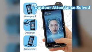 Handheld Face ID-aanwezigheid IP68 buiten