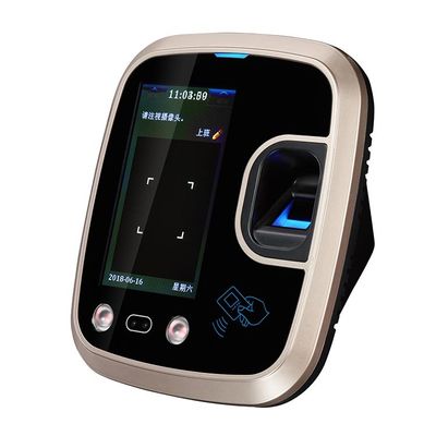 Biometrische de Vingerafdrukscanner van 5000 Gezichtstft voor Opkomst
