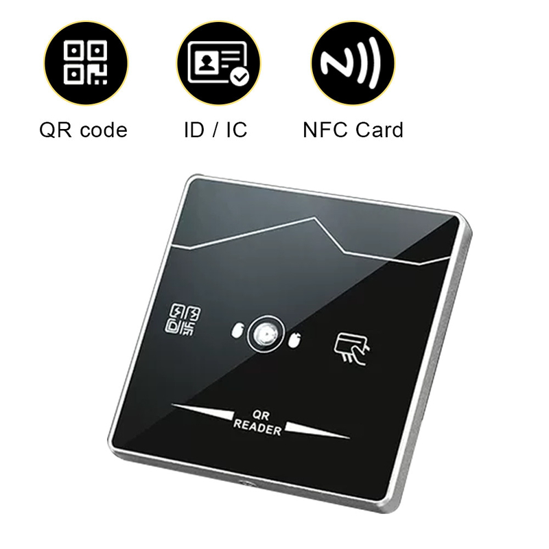 De aangemaakte Lezer Access Control Wiegand Proximity Card Reader van het glasqr code