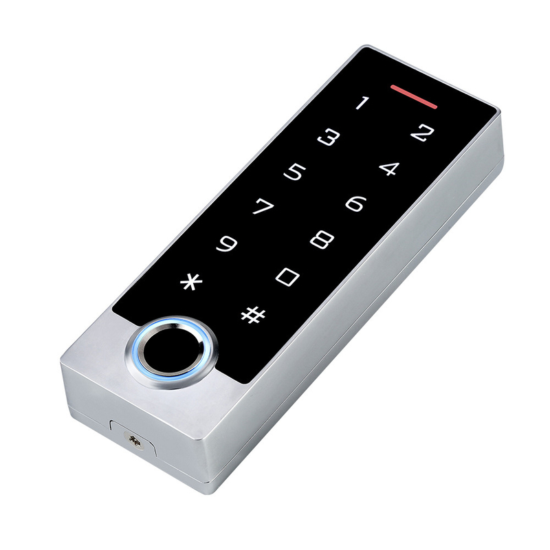Waterdicht IP68-van de het Toetsenbordvingerafdruk RFID van de het Schermaanraking de KaartToegangsbeheer met Wifi Tuya App