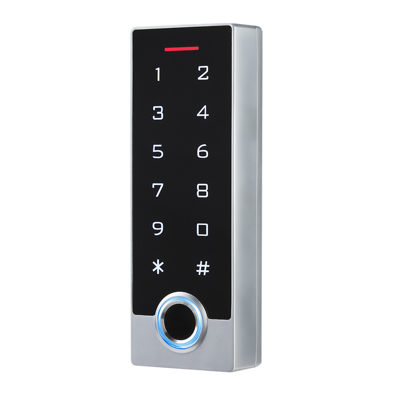Waterdicht IP68-van de het Toetsenbordvingerafdruk RFID van de het Schermaanraking de KaartToegangsbeheer met Wifi Tuya App