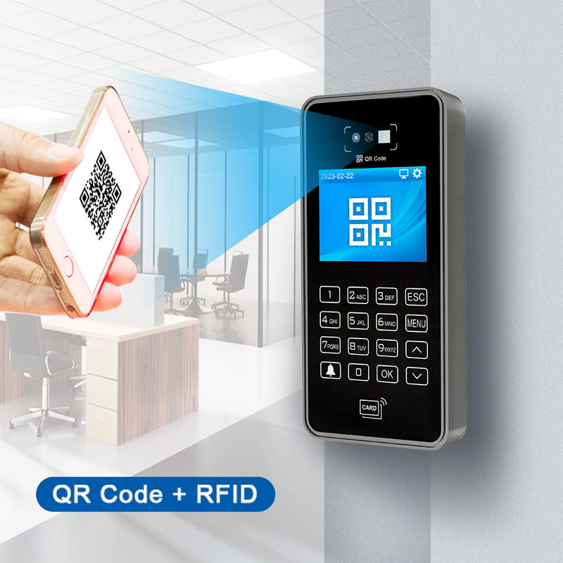 TCP / IP 26 / 34 QR-codelezer Deurtoegangscontrolesysteem Wifi Wiegand
