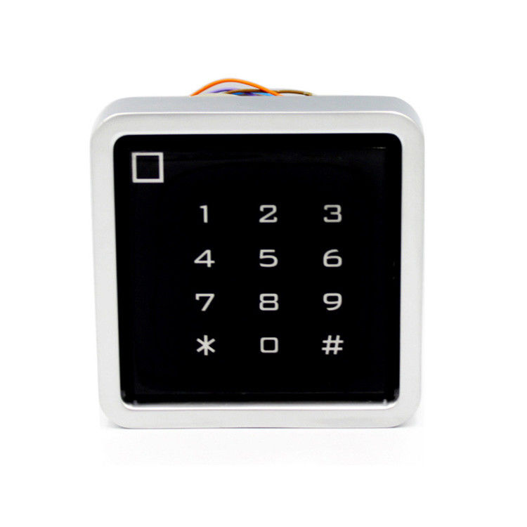 Standalone van het de VingerafdrukToegangsbeheer van Mifare Rfid Toetsenbord van het het Metaalgeval