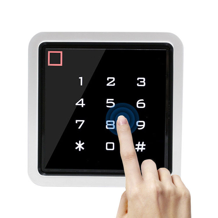 Standalone van het de VingerafdrukToegangsbeheer van Mifare Rfid Toetsenbord van het het Metaalgeval
