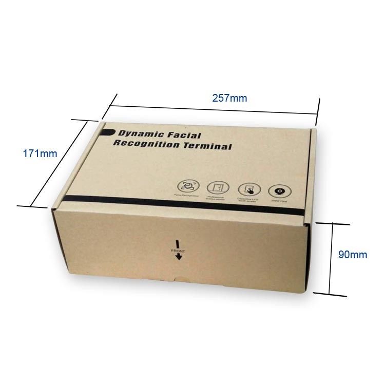 800*480P dynamisch TMDF02-het Toegangsbeheersysteem van de Gezichtsopsporing