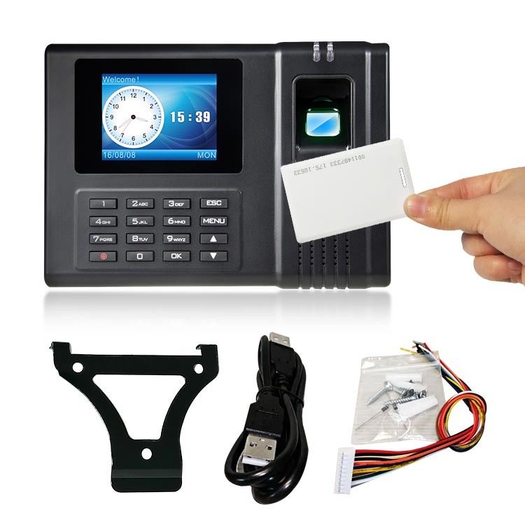 Prikklok LCD Toegangsbeheer van de 2,4 Duim het Biometrische Vingerafdruk
