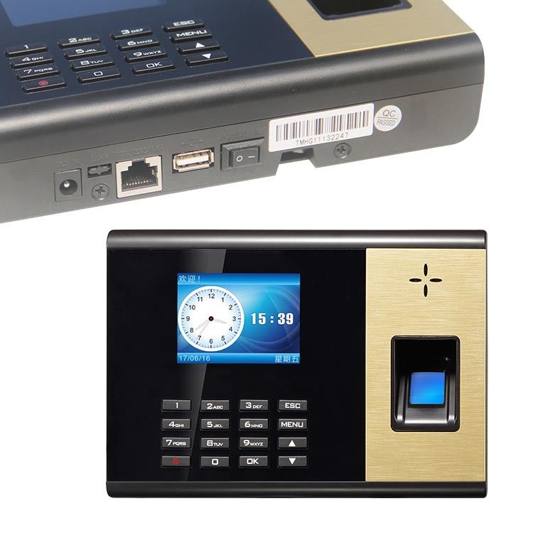 SIM Card GPRS het Systeem van de de Tijdopkomst van 2,8 duimthumbprint