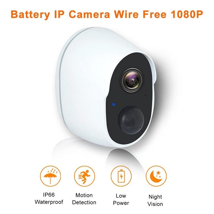 De Opsporing 1080P van de indringersmotie maakt Openlucht Binnen Draadloze Veiligheidscamera Wifi waterdicht
