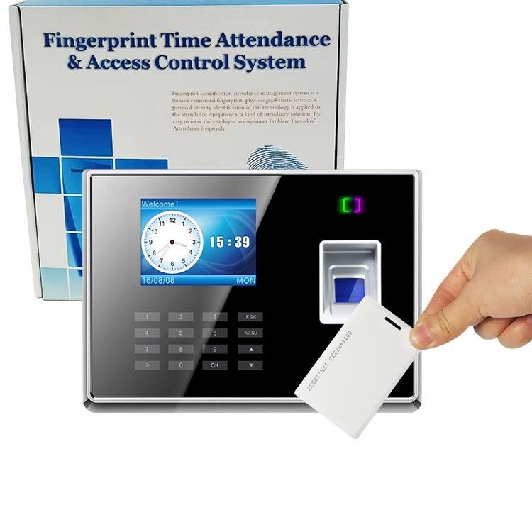 RFID-van de de Opkomstmachine van de Kaart de Biometrische Vingerafdruk Wolk Vrij SDK