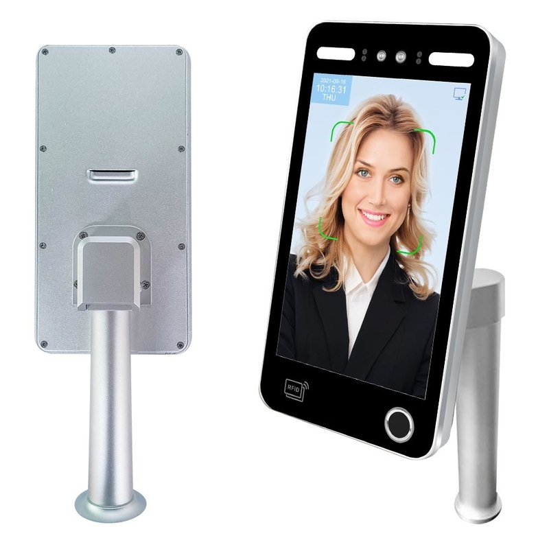 Web Biometrische Dynamische Gezichtslezer Smart Access Control 10,1 Duim Linux 3,1