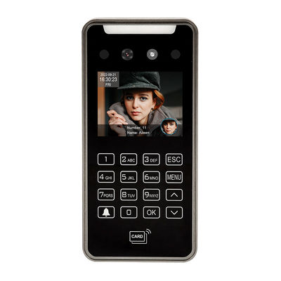 Gevorderd gepersonaliseerbaar toegangscontrolesysteem voor gezichtsherkenning 5000 gebruikers Capaciteit