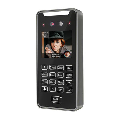 2.8" Gezichtsherkenning Toegangscontrolesysteem Real Time Monitoring