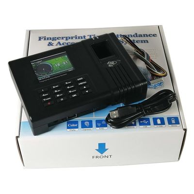 Netwerkstempel het Registreertoestel van de de Tijdopkomst van de 2,8 duimvingerafdruk