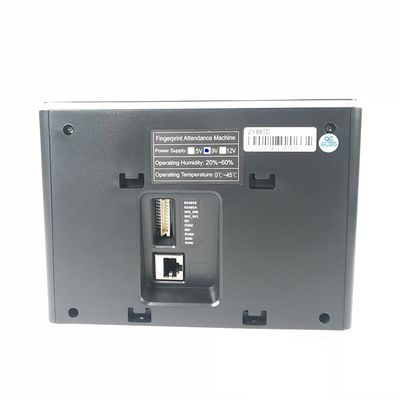 De werknemers slaan Prikklok van de Desktop de Biometrische Vingerafdruk