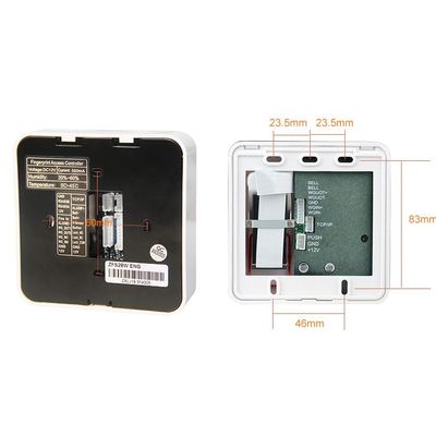 Van het de Perstoetsenbord van de bureauschool van de de Vingerafdrukdeur het Toegangsbeheersysteem