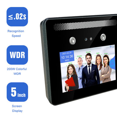 5 van de de Erkenningsopkomst van het duimgezicht van de Machinebiomtric de Tijdopname