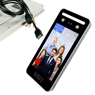 8 het Toegangsbeheersysteem van de duim Gezichtserkenning met de Draadloze RFID Kaart van Wifi