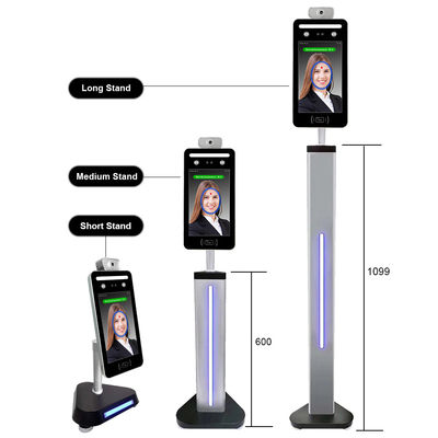 Van het QR Codewifi van de Websoftware van de de Temperatuuropsporing van de het Gezichtserkenning het toegangsbeheerapparaat