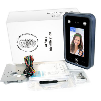 AI Zichtbare Lichte van het de Erkenningssysteem van het Wolken Biometrische Gezicht het Toegangsbeheerprikklok