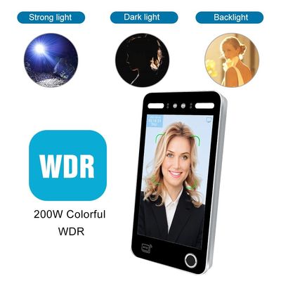 Het biometrische Vingerafdrukai Gezichtssysteem van het ErkenningsToegangsbeheer voor Opkomst